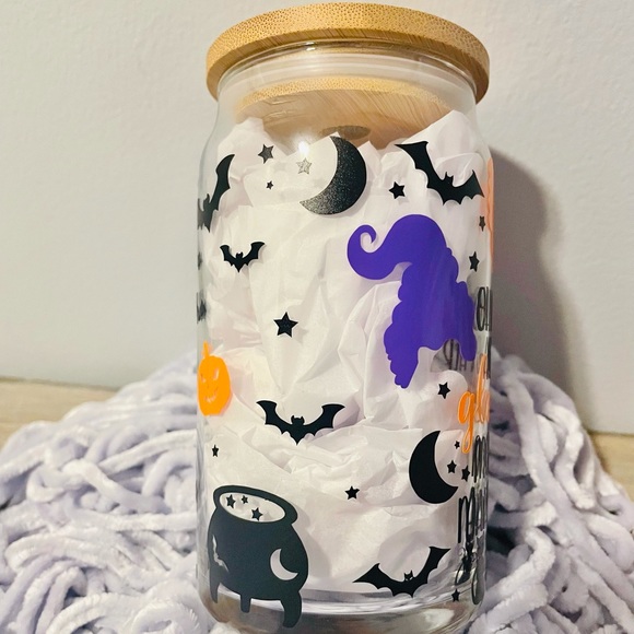 Hocus Pocus Beer Can Glass 16 oz - Picture 2 of 4